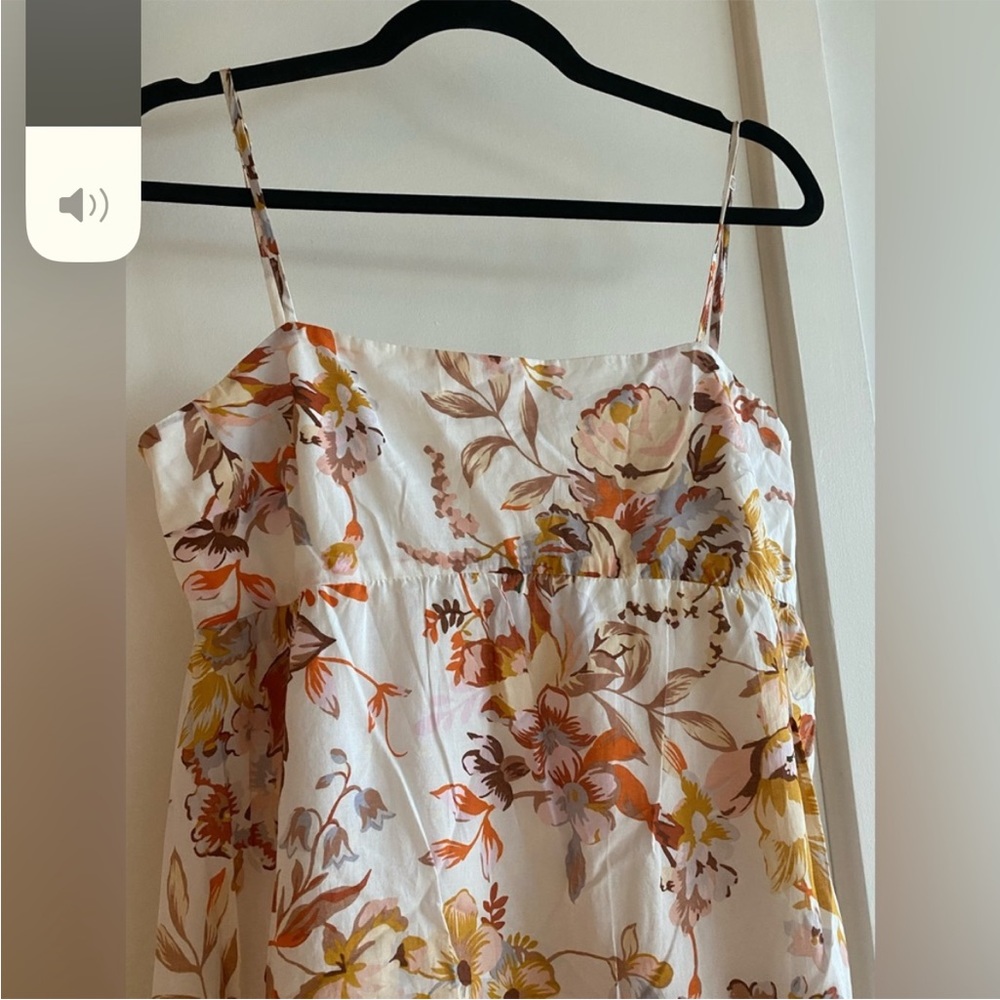 Bardot maxi floral dress